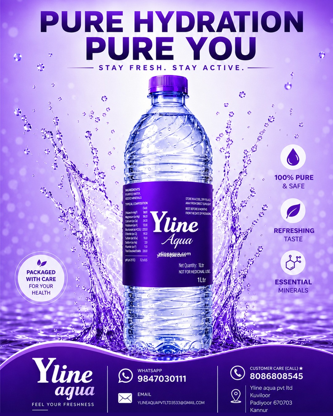 Yline Aqua — Pure Hydration Pure You